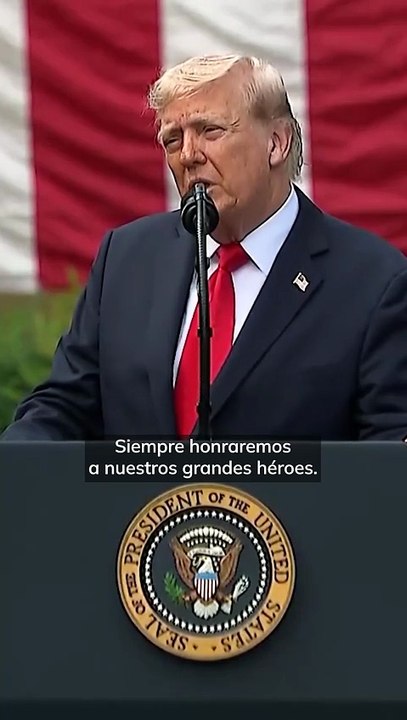 Trump promete luchar “por un solo pueblo, una sola bandera y una sola fe” en el homenaje a los caídos en el 11-S