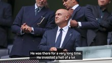 Postecoglou opens up on Daniel Levy's sudden Tottenham departure