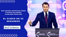Gran operativo policial para atrapar al asesino del activista conservador Charlie Kirk | El Diario en 90 segundos