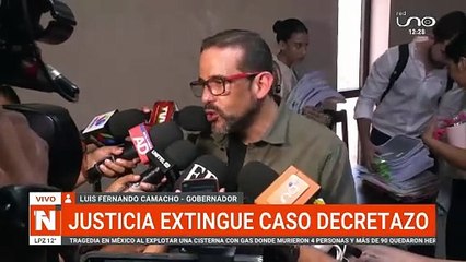 "Dos procesos van cayendo", dijo Camacho tras extinción de caso Decretazo