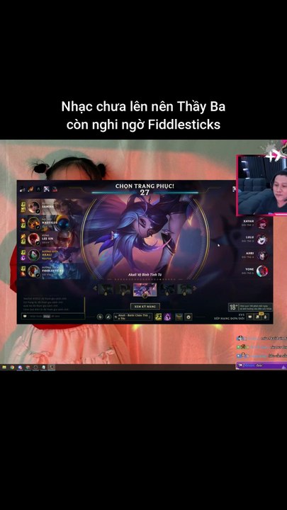 Nhạc chưa lên nên Thầy Ba còn nghi ngờ Fiddlesticks #fiddlesticks #yone #thaygiaoba #lienminhhuyenthoai #leagueoflegends #knightriseky