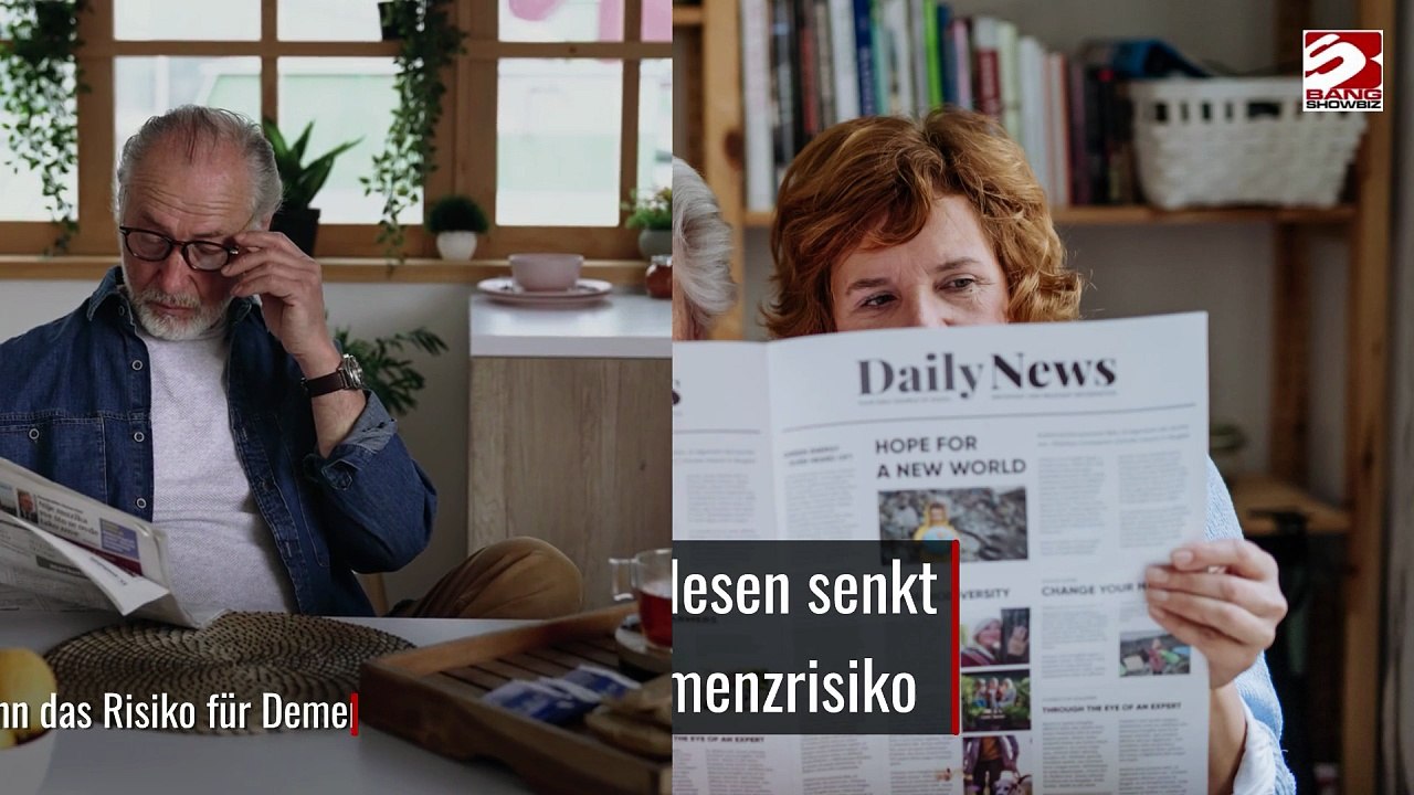 Zeitungslesen senkt das Demenzrisiko