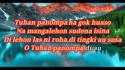 KARAOKE ROHANI TUHAN PANOMPA NADA WANITA E=DO