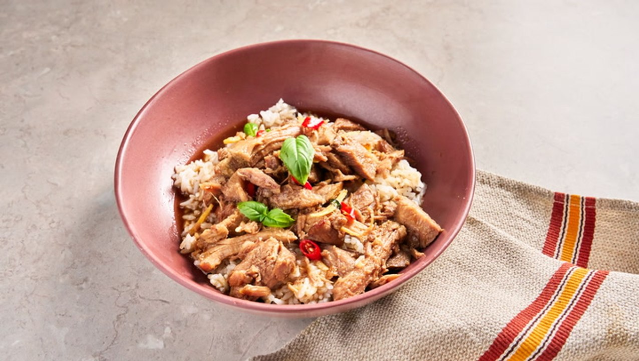 Three-Cup Pork Recipe