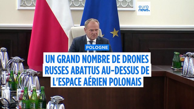 La Pologne dénonce le survol de drones russes et déploie ses défenses aériennes