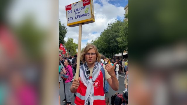 10 septembre : pour Pierre, 24 ans, « c'est le moment de se mobiliser pour nos services publics »