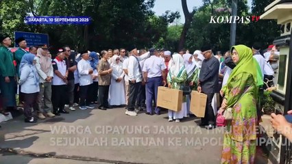 Mapolsek Cipayung Dijarah! Warga Inisiatif Patungan Beri Bantuan ke Polisi