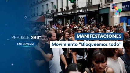 Entrevista | Miles de franceses toman las calles contra el ajuste fiscal