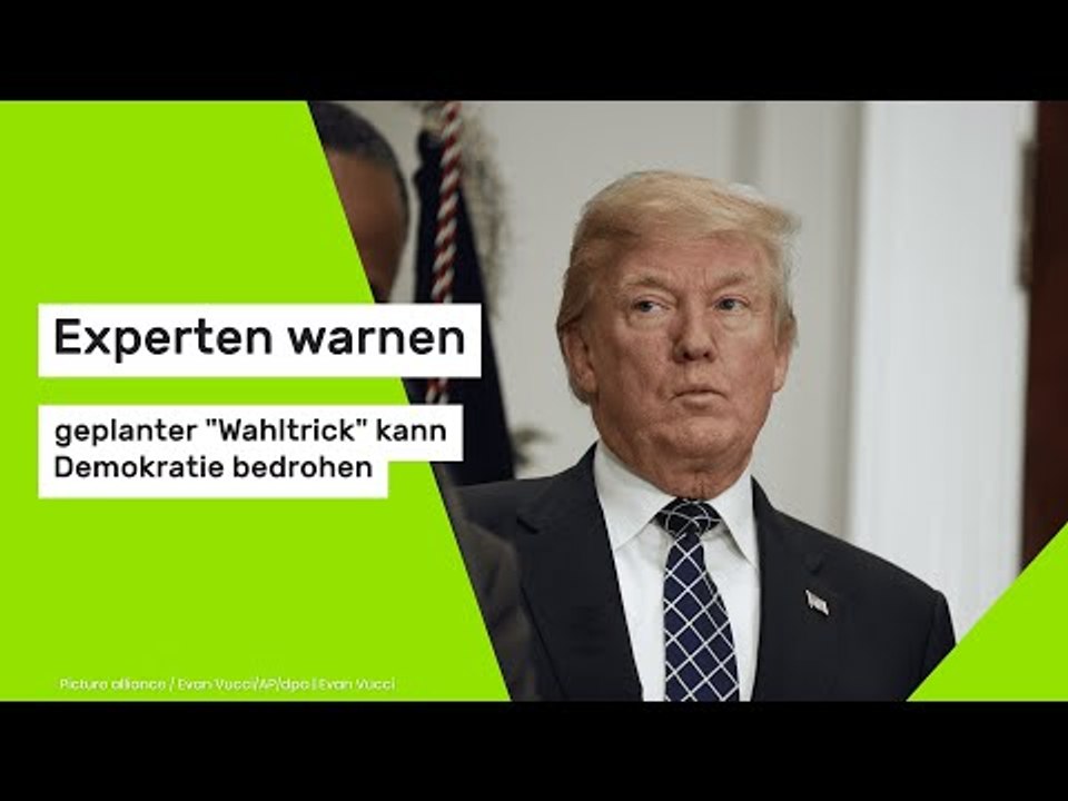 Donald Trump: Experten warnen – geplanter 'Wahltrick' kann Demokratie bedrohen