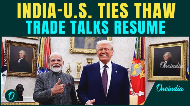 India-U.S Trade talks restart Trump mellows down Anti-India Rant| Modi calls U.S a ‘Natural Partner’