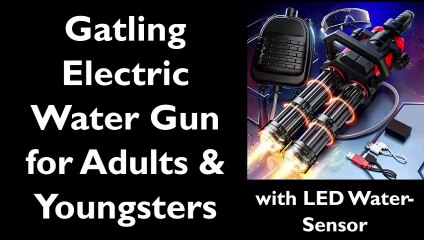 Most powerful & enjoyable  electrical summer water gun toy #watergun