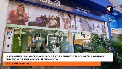 Lanzamiento del Hackathon INCADE 2025 estudiantes pondrán a prueba su creatividad