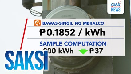 Meralco, may bawas-singil ngayong Setyembre | Saksi