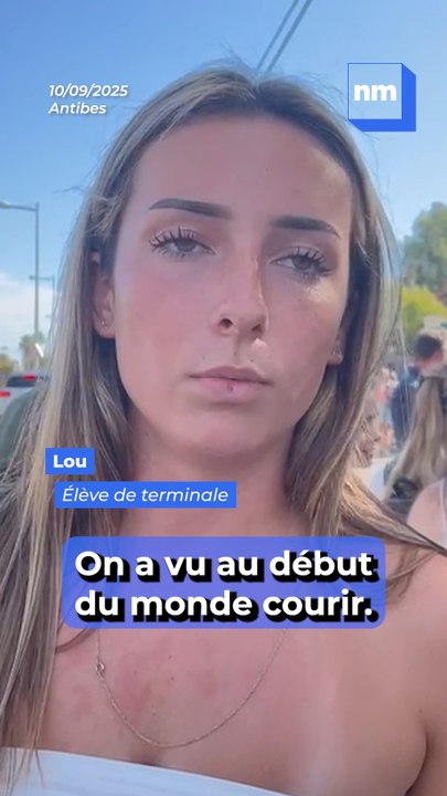 "On est choqués" : après l'attaque au couteau, des élèves du lycée horticole d'Antibes témoignent