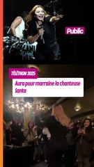 Santa a été choisie comme marraine du Téléthon 2025