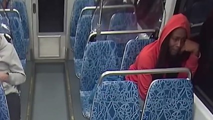 Footage shows bystanders filming as stabbed Ukrainian refugee bleeds to death on bus