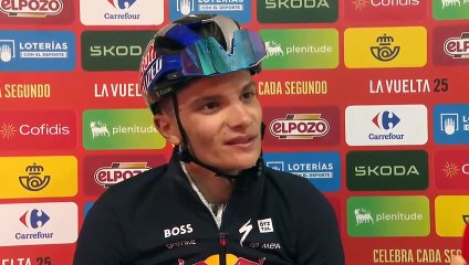 La Vuelta 2025 - Giulio Pellizzari : "C'est le plus beau jour de ma carrière"