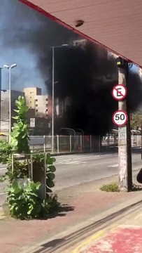 Incêndio em topic na Bezerra de Menezes