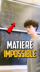 LES MATIÈRES OU LES ÉLÈVES GALÈRENT LE PLUS !