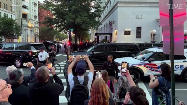 ‘You’re Not Welcome Here’: Trump Confronted by Protesters During Dinner in D.C.