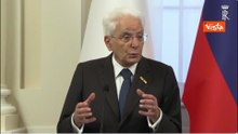 Mattarella: In Ucraina bombardamenti quotidiani, segnali sempre più allarmanti