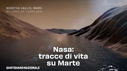 Nasa: tracce di vita su Marte