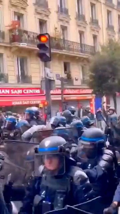 10septembre violences policières ( comme convenu !! )