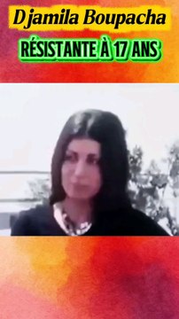 Djamila Boupacha résistante algerienne à 17 ans