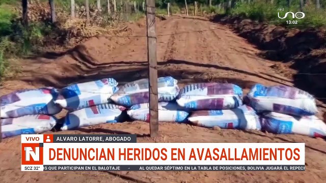Denuncian heridos en avasallamientos en Guarayos