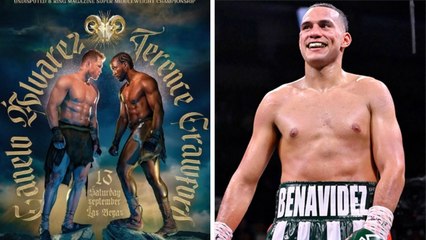 David Benavidez Opina sobre el Peso y el Desafío en la Próxima Pelea de Canelo vs. Crawford 🥊