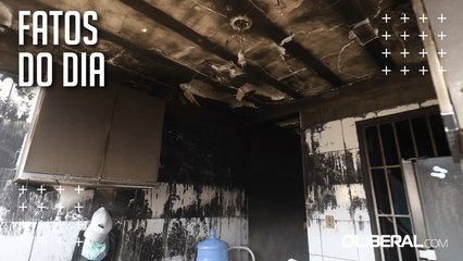 Incêndio atinge casa no bairro da Cremação, em Belém