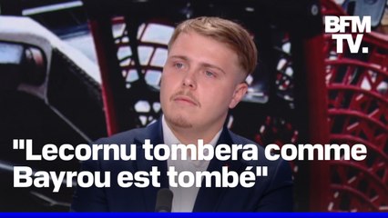 10 septembre, blocages, VIe République...L'interview en intégralité de Louis Boyard