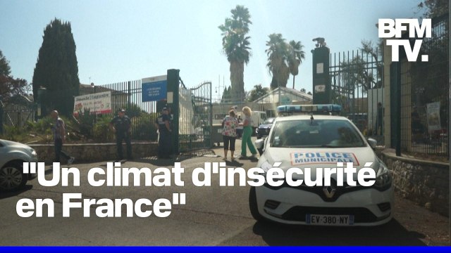 Attaque au couteau dans un lycée à Antibes: le témoignage d'un enseignant de l'établissement