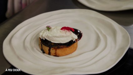 À Feu Doux avec Luc Masson, restaurant "Le Haut Jardin" à Rehaupal (88)