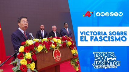 🇨🇳 Embajada de China en Nicaragua conmemora 80 años de la victoria sobre el fascismo 🕊️