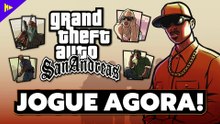 Como Jogar o GTA San Andreas Dublado em PT BR e Remasterizado em HD - TUTORIAL COMPLETO