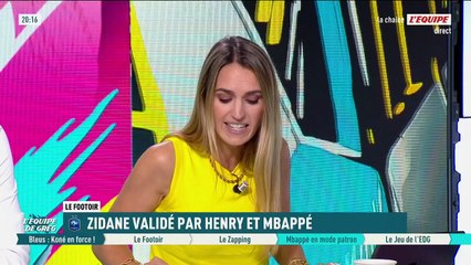 Mbappé et Henry adoubent Zidane comme futur sélectionneur - Foot - Bleus