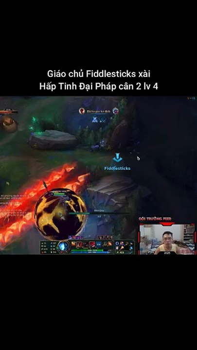 Giáo chủ Fiddlesticks xài Hấp Tinh Đại Pháp cân 2 lv 4 #fiddlesticks #malphite #lienminhhuyenthoai #leagueoflegends #knightriseky