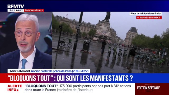 Maintien de l'ordre: Les policiers ne commencent jamais les violences, ils n'en sont pas à l'origine , affirme Didier Lallement, préfet de police de Paris de 2019 à 2022