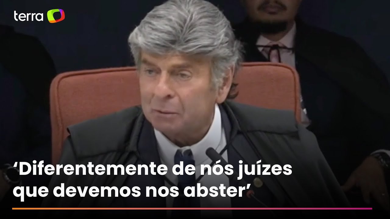 Fux diz que políticos ‘correm risco de declarações infelizes’, mas avaliação cabe aos eleitores