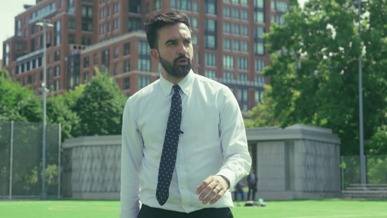 Zohran Mamdani shows off his soccer skills (and British accent) while calling for affordable World Cup tickets