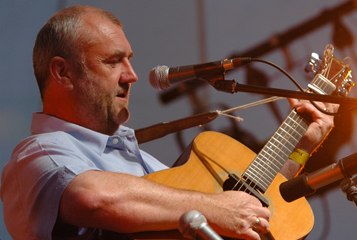 Bob Fox performs The Iron Road at The David Hall in South Petherton, Somerset, on July 1, 2023