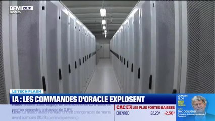 Le Tech Flash : IA, les commandes d'Oracle explosent, par Léa Benaim - 04/09