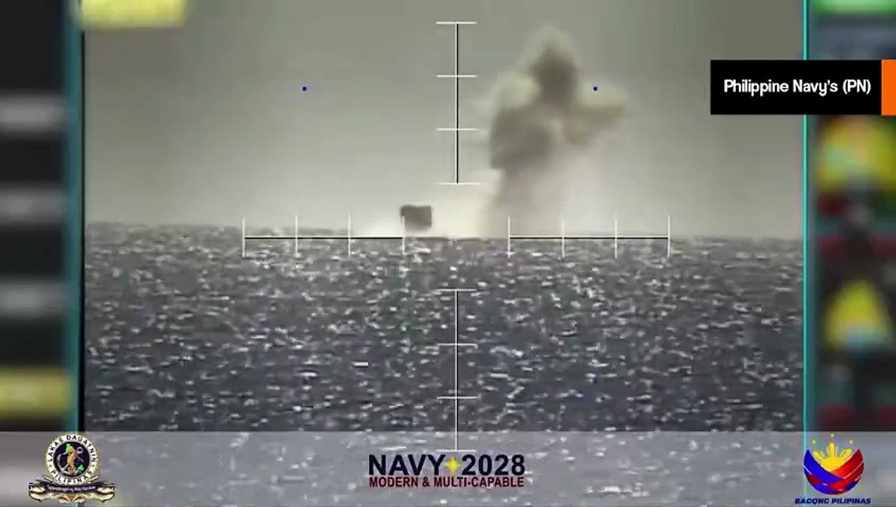 Philippine Navy fires Spike NLOS missile from AW159 helicopter for the first time