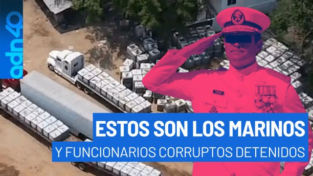 Estos son los Marinos y funcionarios corruptos detenidos por robo y tráfico de combustible ilegal