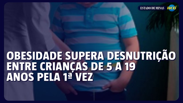 Obesidade supera desnutrição entre crianças de 5 a 19 anos pela 1ª vez