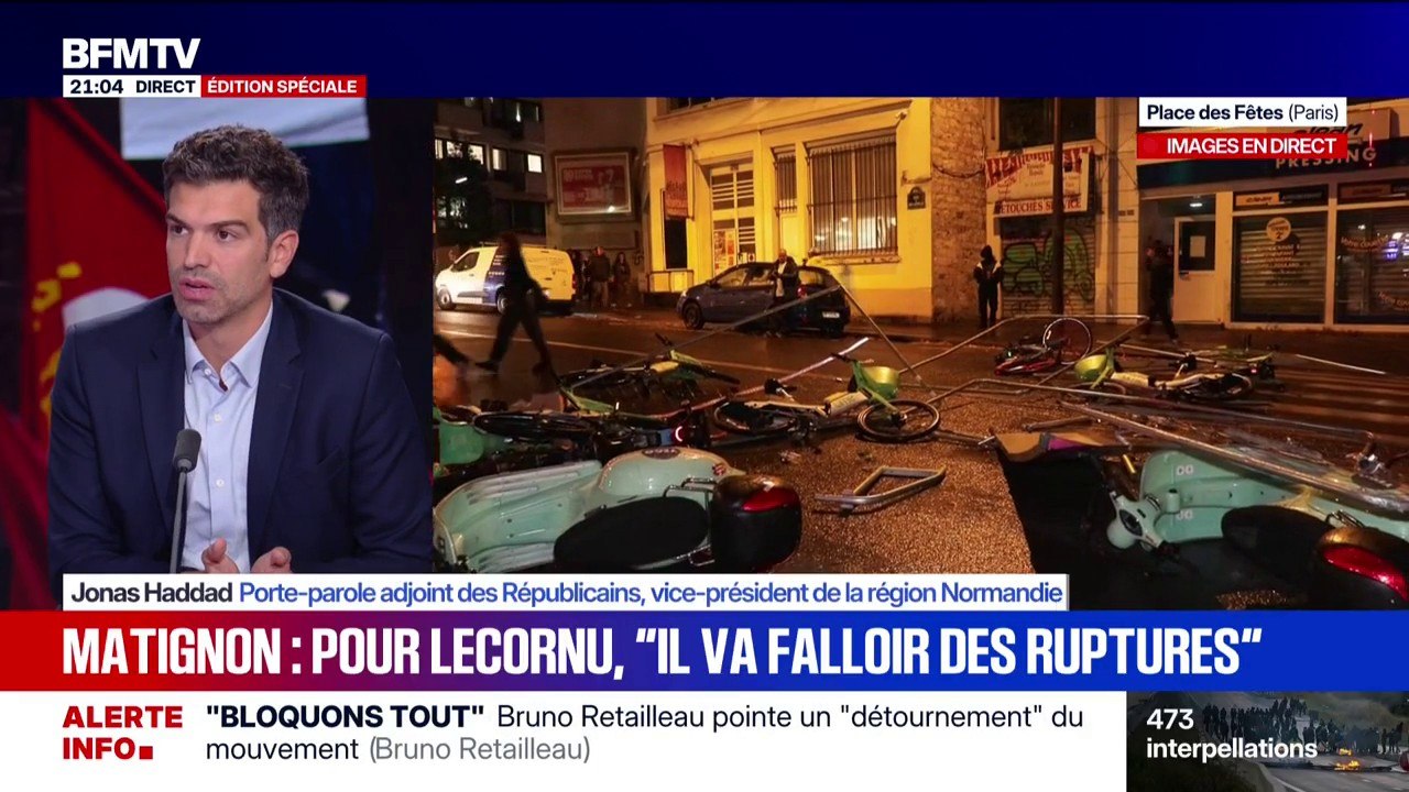 Sébastien Lecornu à Matignon: "La droite a mis sur la table une sorte de contrat de gouvernement", estime Jonas Haddad, porte-parole adjoint des Républicains