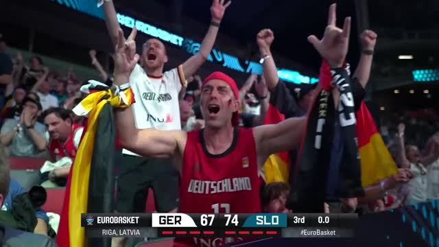 Quarts - Malmenée par la Slovénie de Luka Doncic, l'Allemagne arrache sa qualification