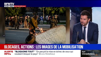 "Bloquons tout": la journée de mobilisation à travers la France en photos