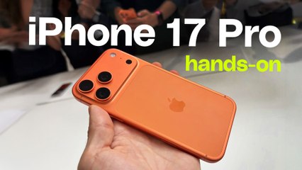 iPhone 17 Pro hands-on